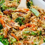 Casserole de poulet teriyaki