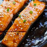 Saumon Teriyaki au miel