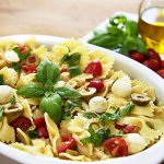 Mediterrane Pastasalade
