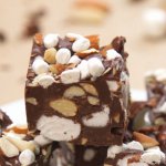 Fudge de la route rocheuse