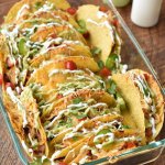 Tacos au poulet cuits à la mijoteuse
