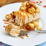 Cheesecake au caramel salé
