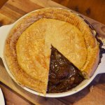 Tarte au bœuf et aux huîtres