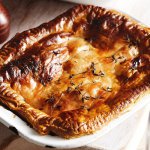 Tarte au steak et aux rognons