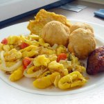 Poisson salé et ackee