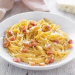Spaghettis à la Carbonara