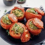 Tomates d'agneau farcies