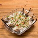 Aubergines grillées au lait de coco
