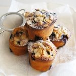 Friands aux bleuets et au citron
