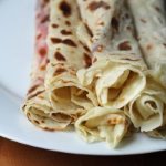 Lefse de pommes de terre norvégien