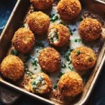 Croquetas au jambon et à l'ail des ours