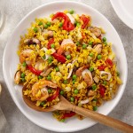 Riz aux fruits de mer