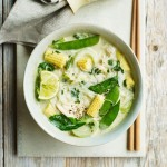 Soupe thaïe au poulet vert