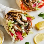 Wrap au rôti de paleron Shawarma