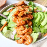 Salade de crevettes Bang Bang