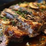 Agneau rôti lentement à la cannelle, au fenouil et aux agrumes
