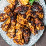 Ailes de poulet au cumin, citron et ail