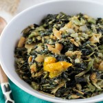 Callaloo et poisson salé