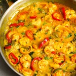 Recette de crevettes au curry jamaïcain