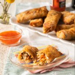 Rouleaux aux œufs à la friteuse à air