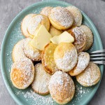 Poffertjes hollandais (mini crêpes)