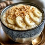 Authentique pudding au tapioca du Laos avec bananes