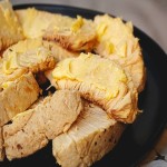 Recette de fruit à pain à la sauce au beurre