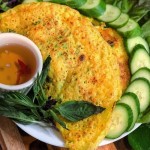 Khmer Banh Xeo – Crêpe salée cambodgienne