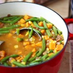 Porotos Granados (ragoût de haricots chilien)
