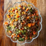 Picadillo de Vainicas (picadillo aux haricots verts)
