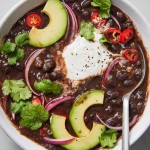 Soupe aux haricots noirs