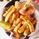 Frites de Yuca au four