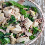 Salade De Poulet Aux Champignons Et Bacon
