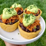 Coupes de plantain farcies