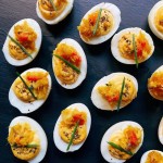 Oeufs farcis de morue